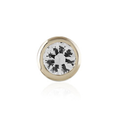 9K White Sapphire Gold Earring (Adela Gold)