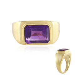 Zambian Amethyst Silver Ring