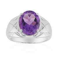 Amethyst Silver Ring (Pallanova)