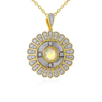 Welo Opal Silver Necklace