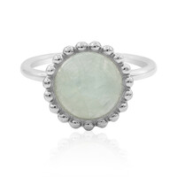 Aquamarine Silver Ring