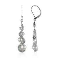 Freshwater pearl Silver Earrings