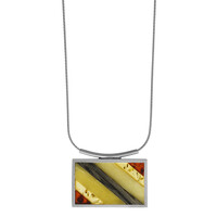 Baltic Amber Silver Necklace