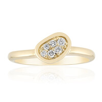 9K SI1 (G) Diamond Gold Ring