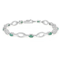 Socoto Emerald Silver Bracelet