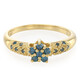 Fancy Diamond Silver Ring