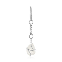 White Quartz other Key ring