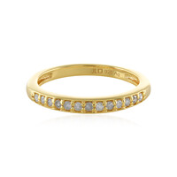 I3 (H) Diamond Silver Ring