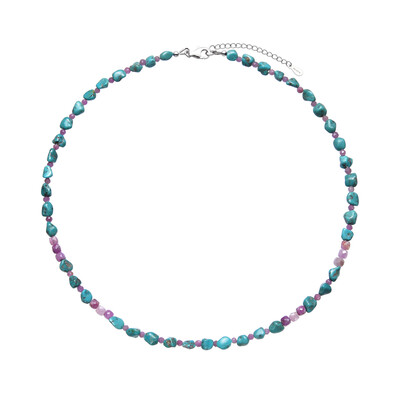 Turquoise Silver Necklace