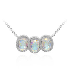 Moonlight Topaz Silver Necklace