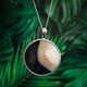 Pinctada Mother of Pearl Silver Pendant (Bali Barong)