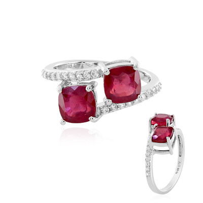 Madagascar Ruby Silver Ring