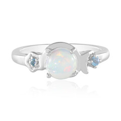 Welo Opal Silver Ring