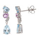 14K AAA Brazilian Aquamarine Gold Earrings (CIRARI)