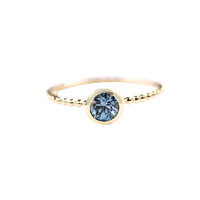 9K Ratanakiri Zircon Gold Ring