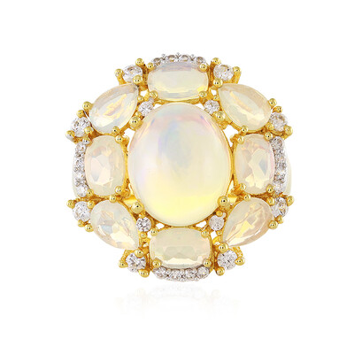 Welo Opal Silver Ring