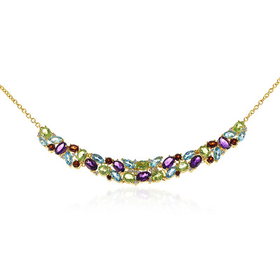 Amethyst Silver Necklace