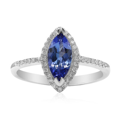 14K AAA Tanzanite Gold Ring (CIRARI)