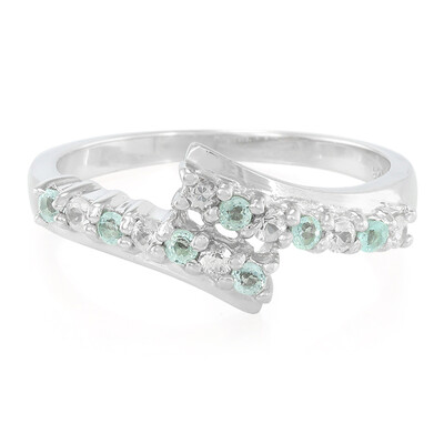 Paraiba Tourmaline Silver Ring