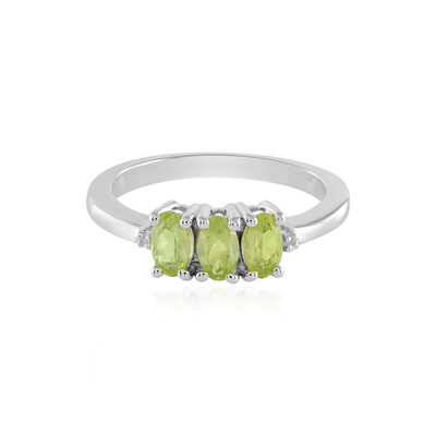 Peridot Silver Ring
