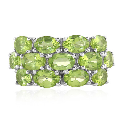 Peridot Silver Ring