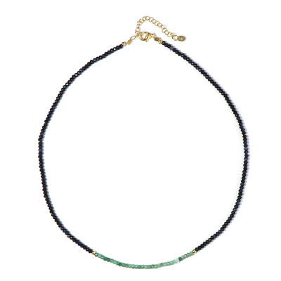 Brazilian Emerald Silver Necklace
