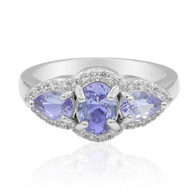 Tanzanite Silver Ring