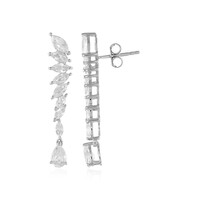 Zircon Silver Earrings