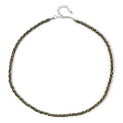 Pyrite Silver Necklace