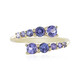 9K Tanzanite Gold Ring (de Melo)