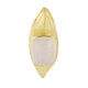 Rose Quartz Silver Pendant (MONOSONO COLLECTION)