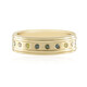 I2 Yellow Diamond Silver Ring