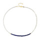 White Sapphire Silver Necklace