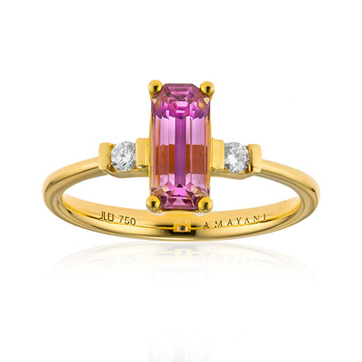 18K Pink Diaspore Gold Ring (AMAYANI)