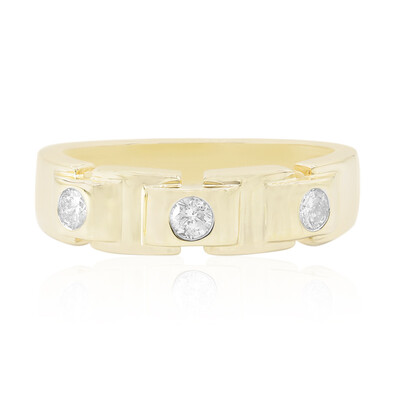 9K SI1 (G) Diamond Gold Ring (Annette)