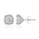 White Topaz Silver Earrings (de Melo)