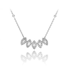14K SI2 (H) Diamond Gold Necklace (CIRARI)