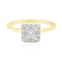 14K SI1 (G) Diamond Gold Ring