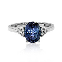 14K Unheated Tanzanite Gold Ring (CIRARI)