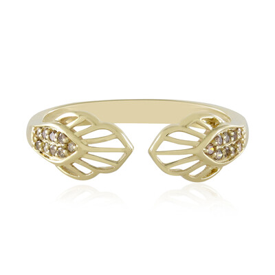 9K I2 Champagne Diamond Gold Ring (Ornaments by de Melo)