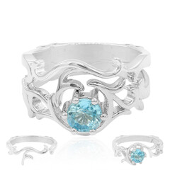 Ratanakiri Zircon Silver Ring (Dallas Prince Designs)