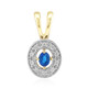 9K Hauynite Gold Pendant