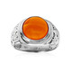 Carnelian Silver Ring (CUSTODANA)