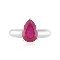 Madagascar Ruby Silver Ring (de Melo)