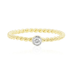 9K SI2 (G) Diamond Gold Ring