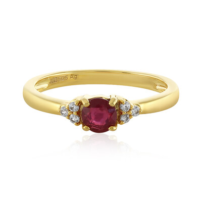Madagascar Ruby Silver Ring