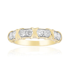 14K SI1 (G) Diamond Gold Ring