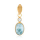 Larimar Silver Pendant (Bali Barong)