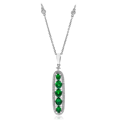 14K AAA Tsavorite Gold Necklace (CIRARI)