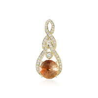 14K Oregon Sunstone Gold Pendant (AMAYANI)